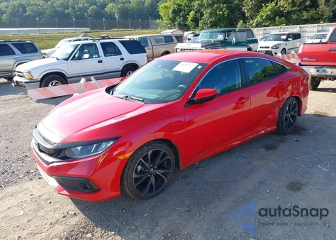 2021 Honda Civic Sport from USA, damaged, VIN 2HGFC2F85MH527965
